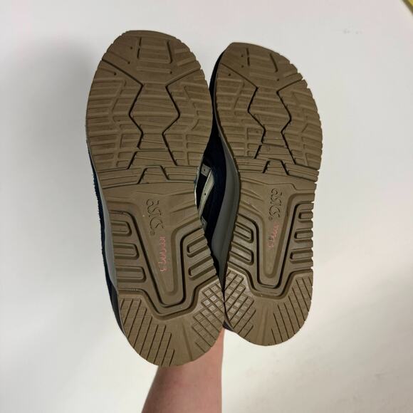 Asics Gel-Lyte III Athletic Shoes Womens 7 Navy Blue Low Top Running Sneakers - Picture 8 of 10